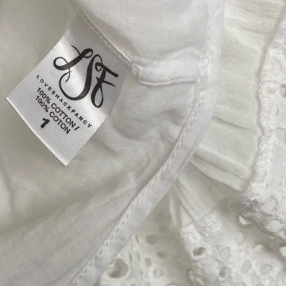 LoveShackFancy - Peasant Top & Skirt Matching Set - Size Small - NWT